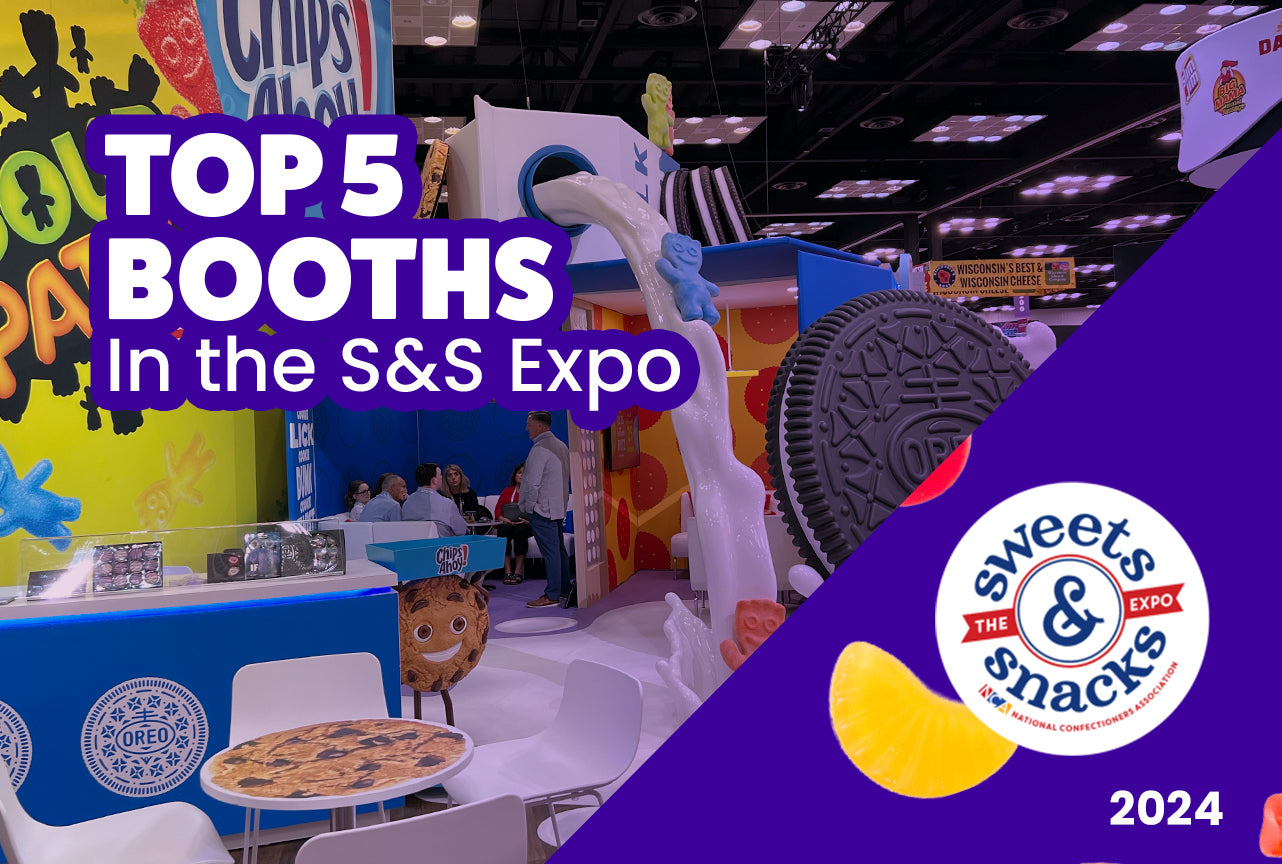 Top 5 Booths at Sweets & Snacks | Candy Funhouse – Candy Funhouse CA