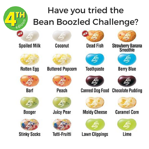 Jelly Belly bean boozled challenge 