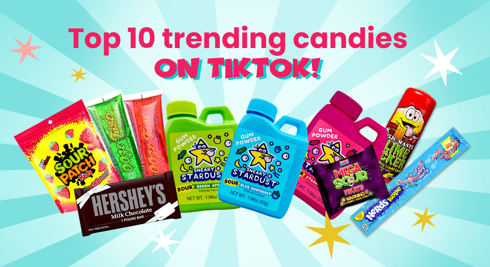 Top 10 Trending TikTok Candy that Everyone Is Trying! – Candy Funhouse CA