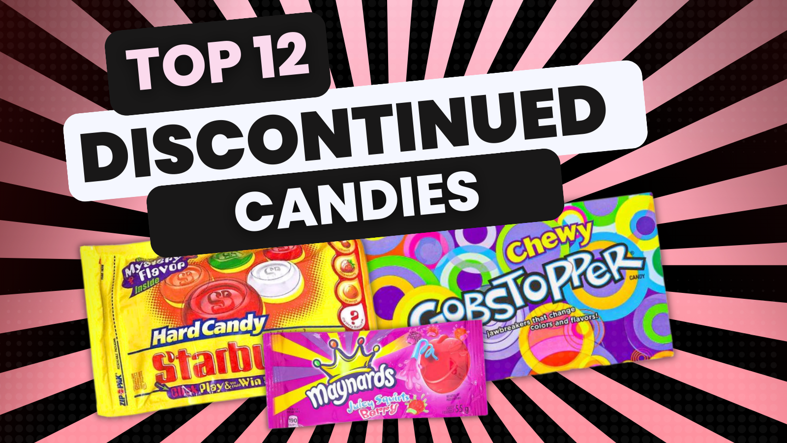 90s Candy Discontinued - 90s Discontinued Candy - Nostalgic Candy - Retro Candy - Discontinued Candy
