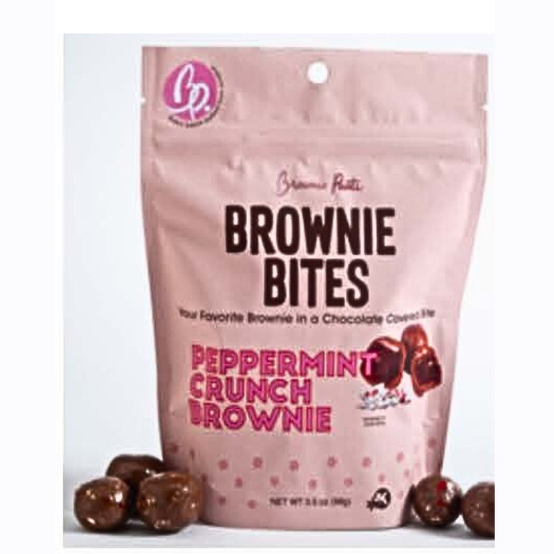 Brownie Points Peppermint Crunch Brownie Bites - 3.5oz