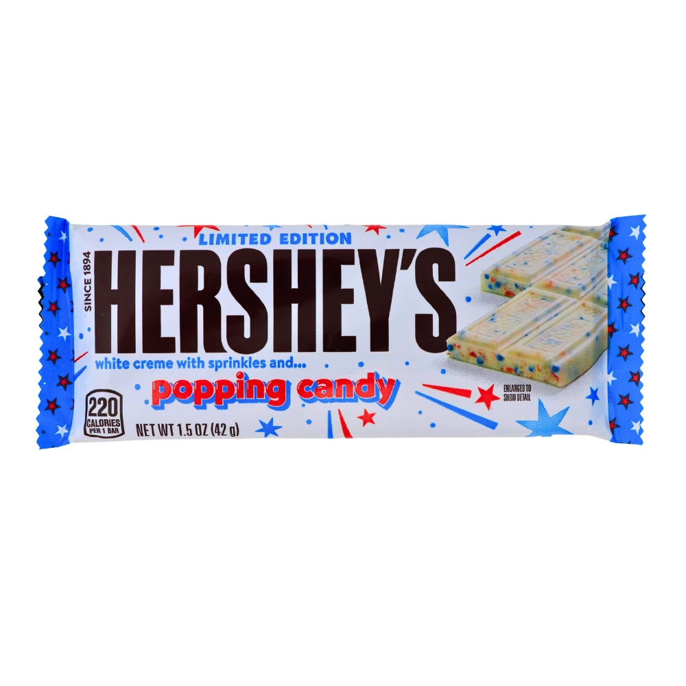 Hershey's White W/Sprinkles and Popping Candy 1.5oz Candy Funhouse CA