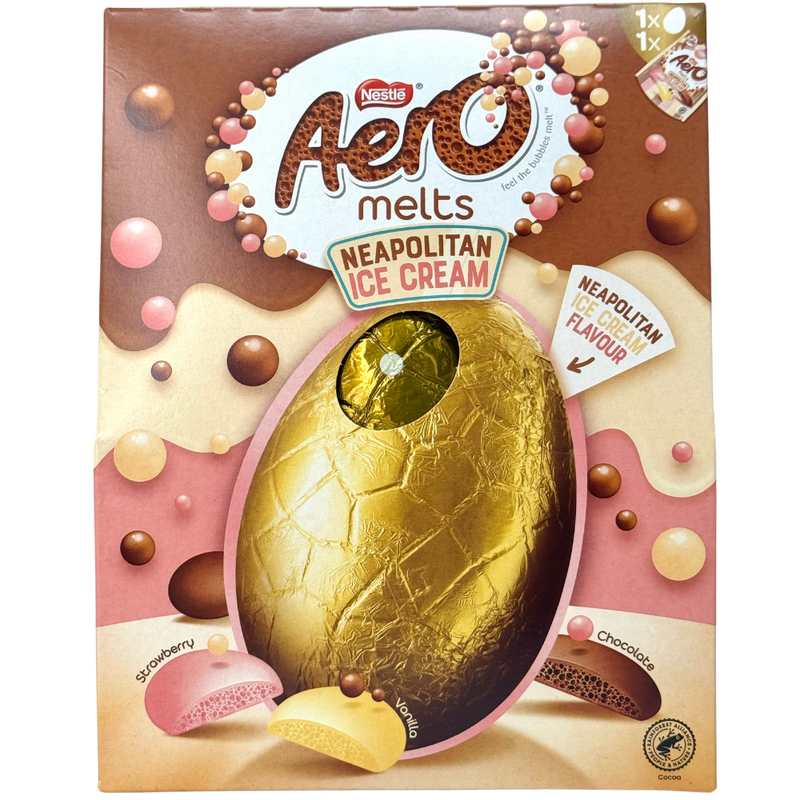 Aero Melts Neapolitan Giant Egg (UK) - 236g