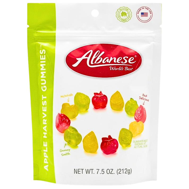 Albanese Halloween Apple Harvest Gummies - 7.5oz