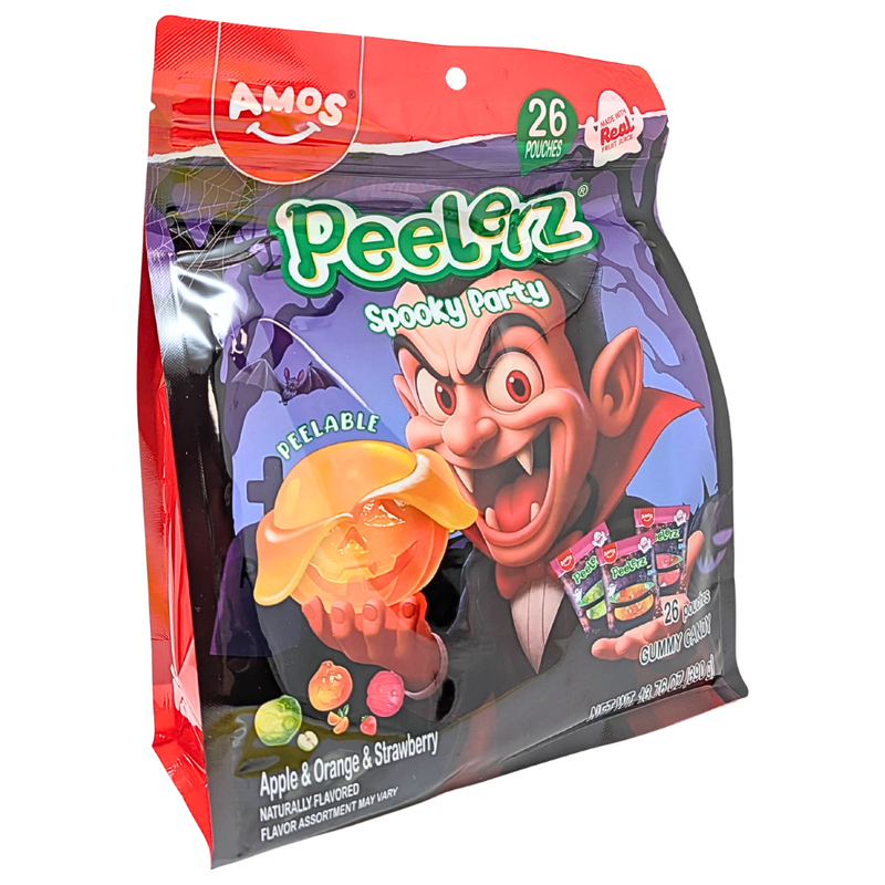 Amos Halloween Peelerz Spooky Party 26pc Variety Bag - 390g