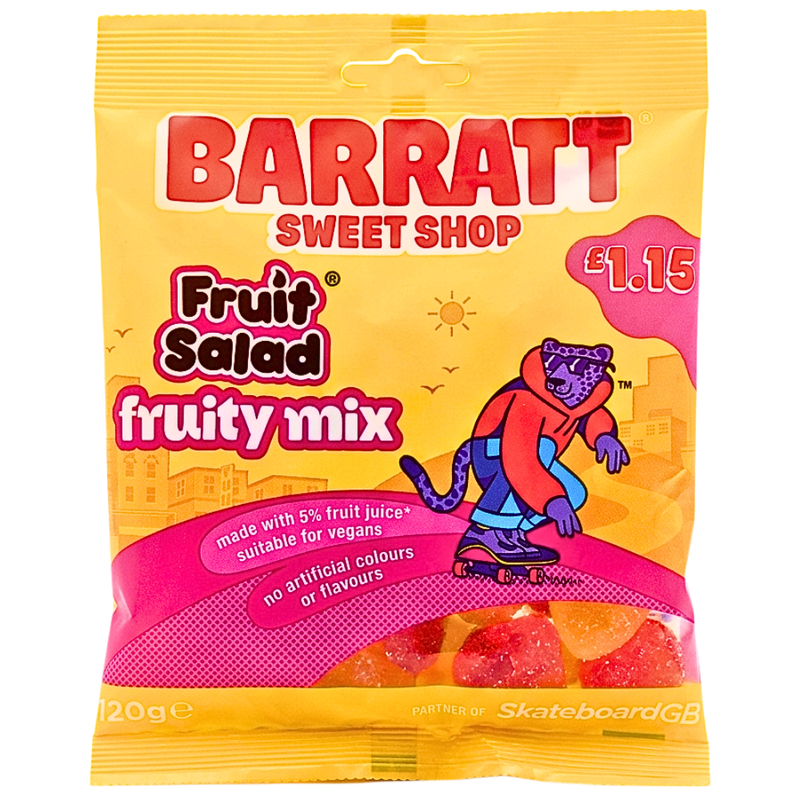 Barratt Fruit Salad Fruity Mix (UK) - 120g