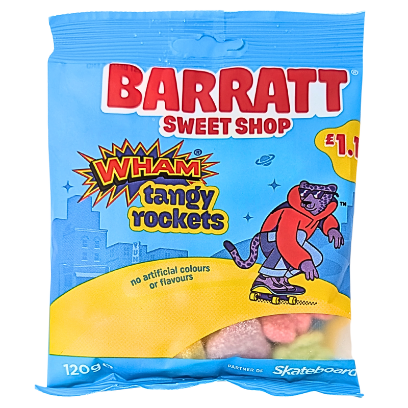 Barratt WHAM Tangy Rockets (UK) - 120g