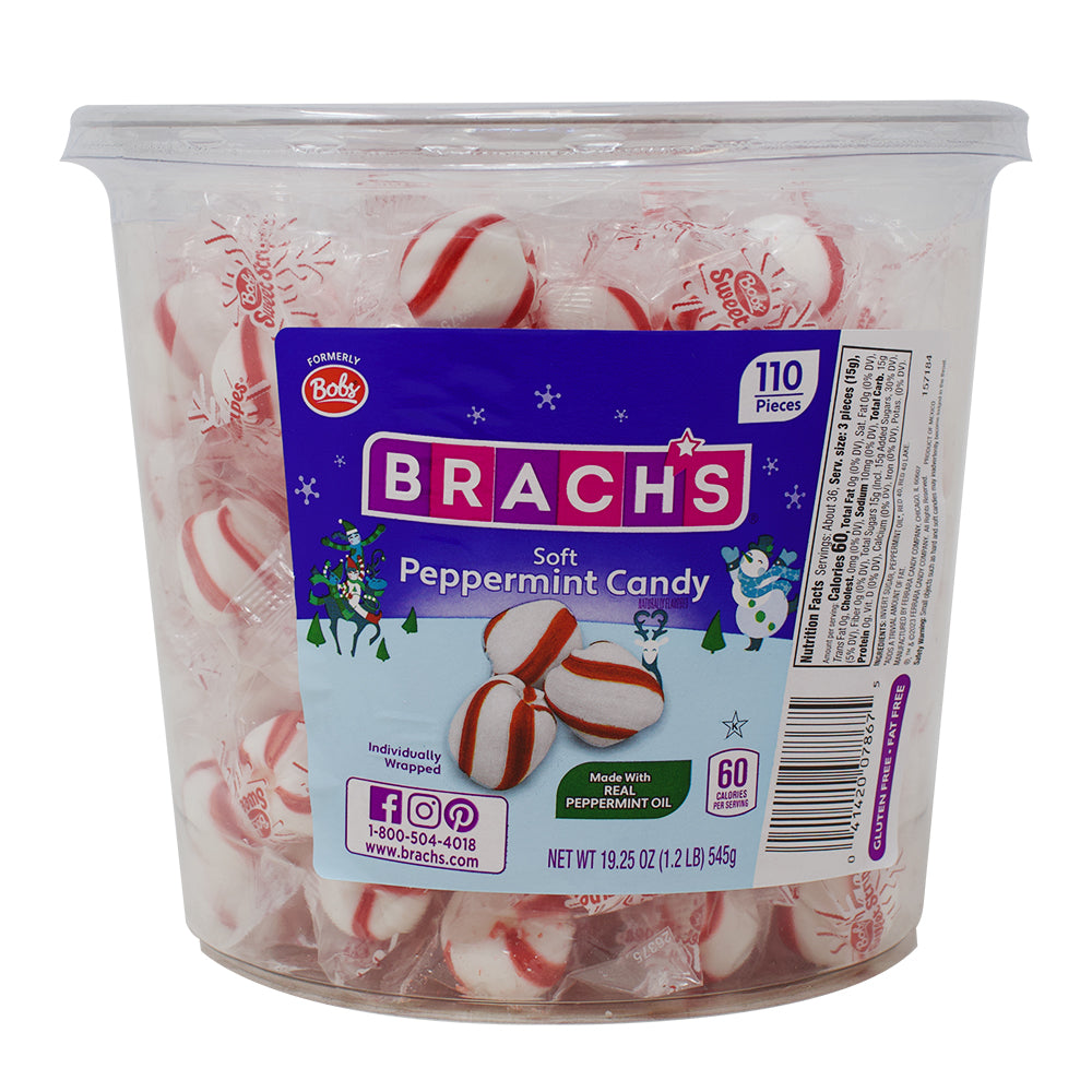 Brach's Soft Peppermint Candy - 110 CT