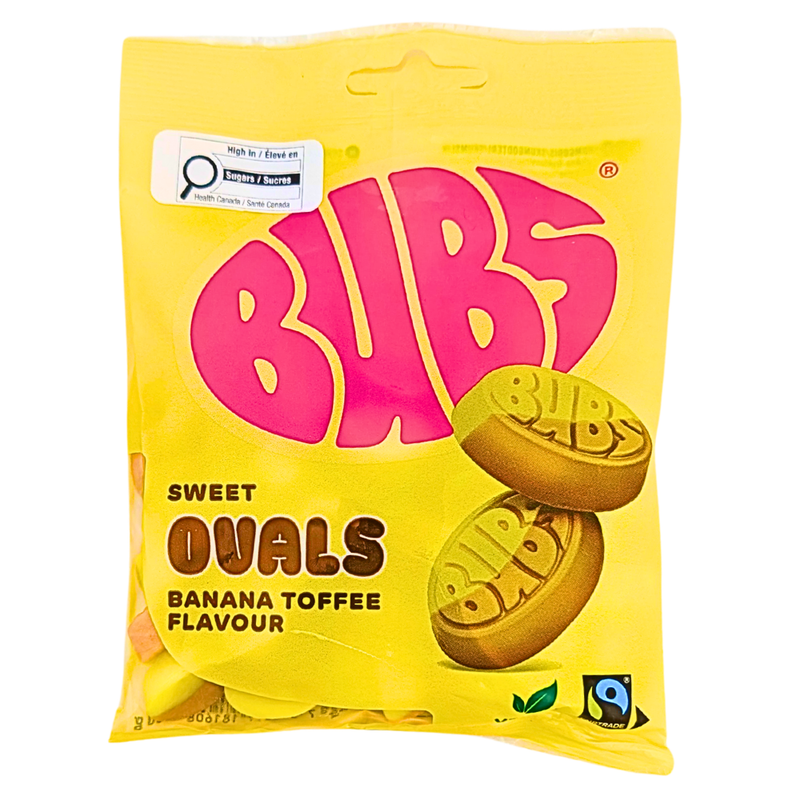 Bubs Goody Banana Toffee Ovals (Sweden) - 90g