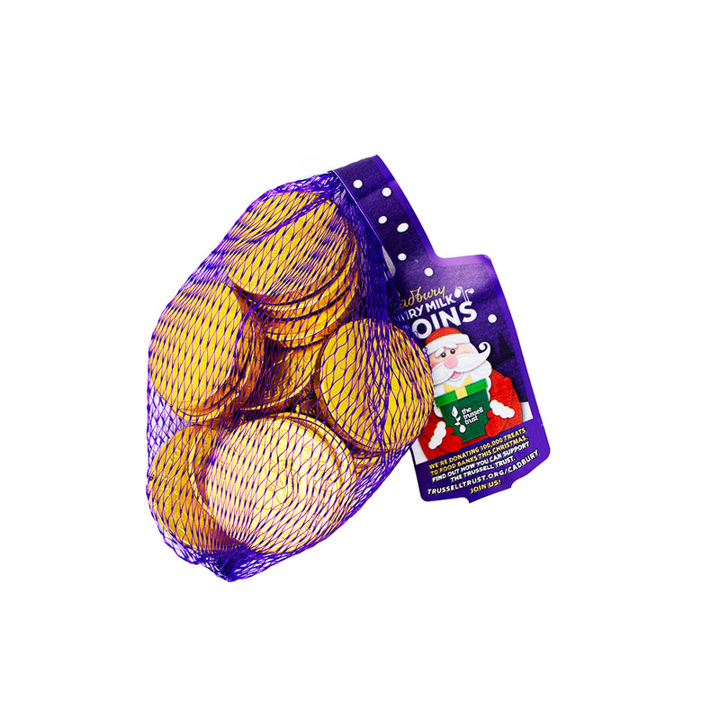 Cadbury Dairy Milk Chocolate Coins - 70g - Cadbury chocolate coins - Dairy Milk chocolate treats - Holiday chocolates - Festive chocolate gifts - Christmas stocking fillers - Chocolate coin sweets - Seasonal chocolate delights - UK chocolate treats - Holiday candy coins - Festive chocolate goodies