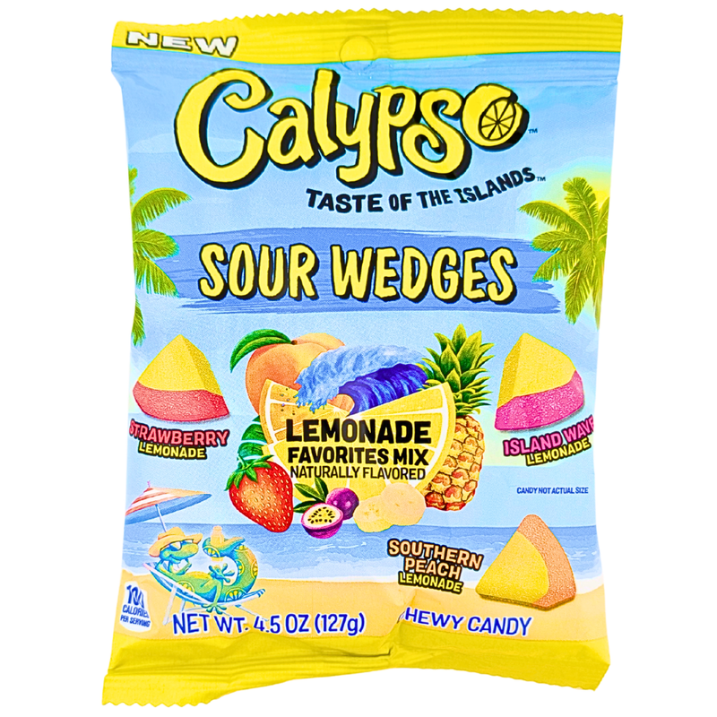 Calypso Sour Wedges Lemonade - 4.5oz