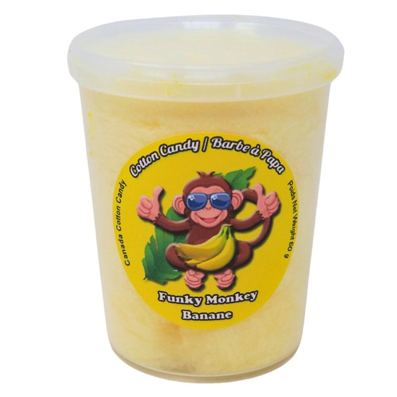 Cotton Candy Funky Monkey - 60g, cotton candy, cotton candy funky monkey, funky monkey cotton candy