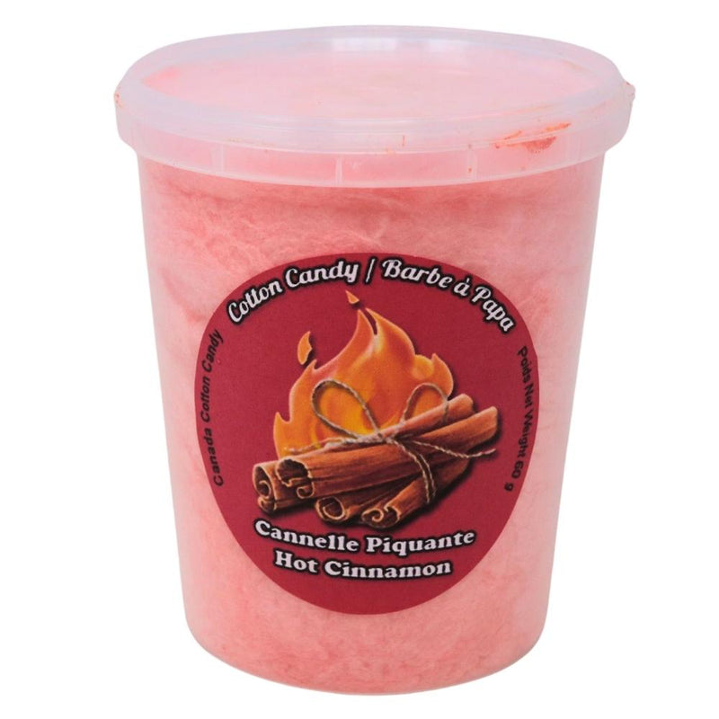 Cotton Candy Red Hot Cinnamon - 60g, cotton candy, cotton candy hot cinnamon