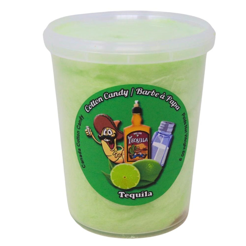 Cotton Candy Tequila - 60g - Cotton Candy - Cotton Candy Tequila - Canadian Candy - Canadian Cotton Candy