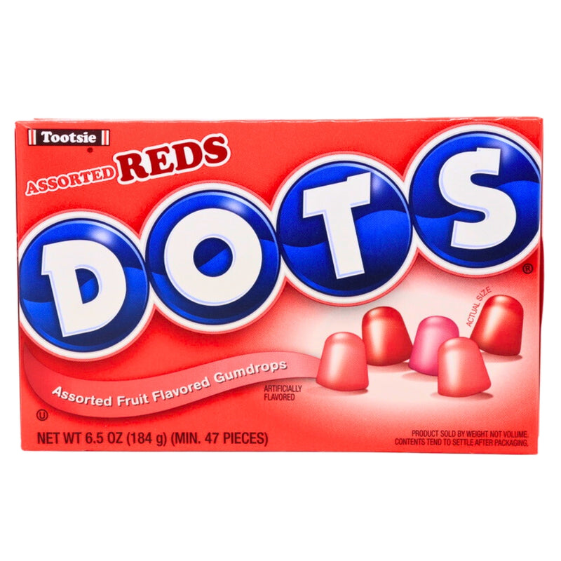 Dots Reds - Dots - Dots Candy - Dots Reds - Red Candy - Assorted Candy