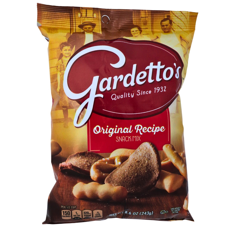 Gardettos Original Recipe Snack Mix - 8.6oz - Gardettos - Gardettos Original - Snack - Savoury Snack - Retro Candy