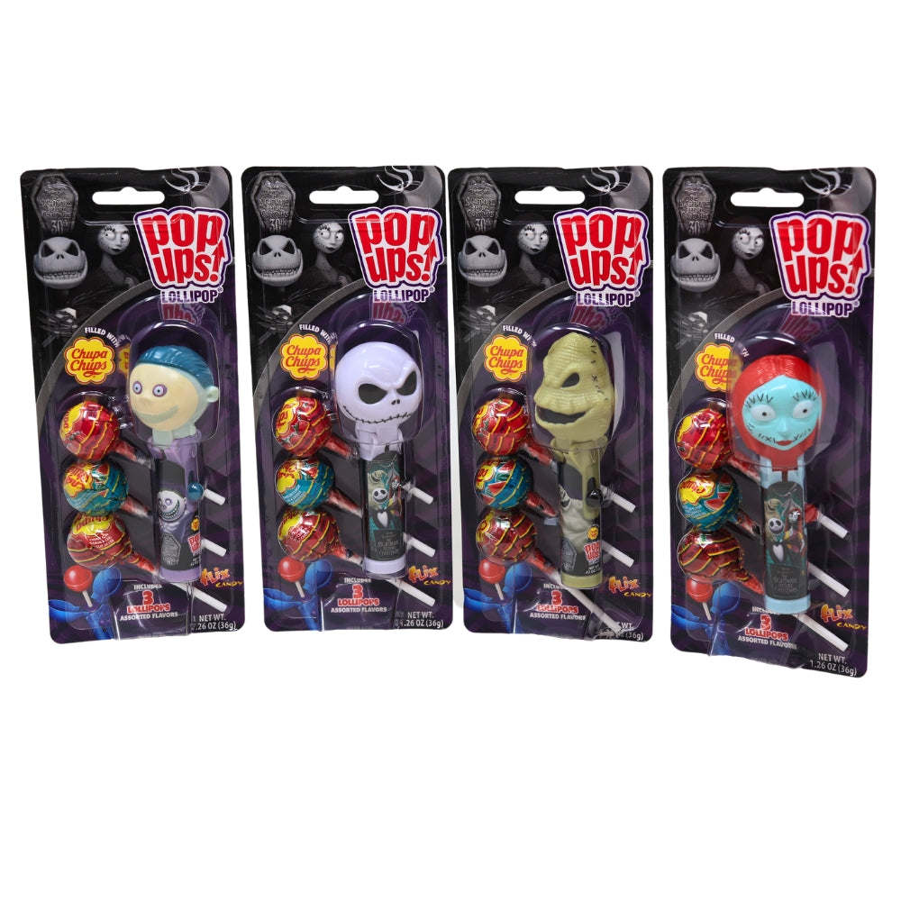Nightmare Before Christmas Pop Ups Lollipops Candy Funhouse Candy