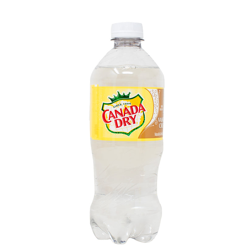 Canada Dry Vanilla Cream Ginger Ale - 591mL - Vanilla Cream Ginger Ale - Flavour Fiesta - Canada Dry - Fizzy Fun - Sparkling Symphony - Refreshment Magic - Ginger Zing - Creamy Sweetness - Taste Bud Carnival - Whimsical Elixir - Canada Dry Vanilla Cream - Ginger Ale