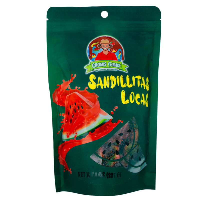 Chomis Gomis Chamoy Sandillitas Locas - 8oz