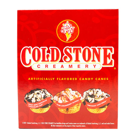 Cold Stone Candy Canes 6 Pieces - Cold Stone - Cold Stone Candy Canes - Cold Stone Ice Cream - Cold Stone Candy - Candy Canes - Christmas Candy - Christmas Treats