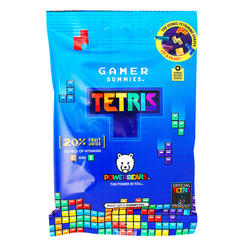Gamer Gummies Tetris - 50g - Gamer Gummies Tetris - Gamer Candy - Gummy - Gummy Candy - Gummies - Tetris - Tetris Candy