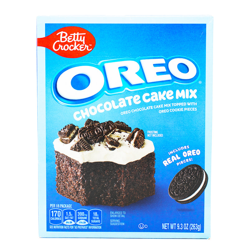 Betty Crocker Oreo Chocolate Cake Mix - 9.3oz - Betty Crocker - Betty Crocker Baking - Baked Goods - Oreo - Oreo Cake - Betty Crocker Oreo Cake Mix - Betty Crocker Oreo - Betty Crocker Cake - Chocolate Cake