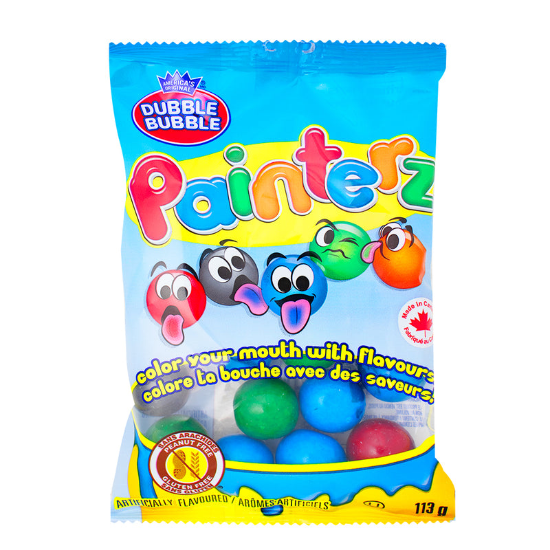 Dubble Bubble Tongue Painterz Gumballs - 113g