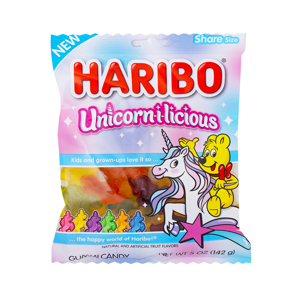 Haribo Unicorn-I-Licious - 5oz | Candy Funhouse – Candy Funhouse CA