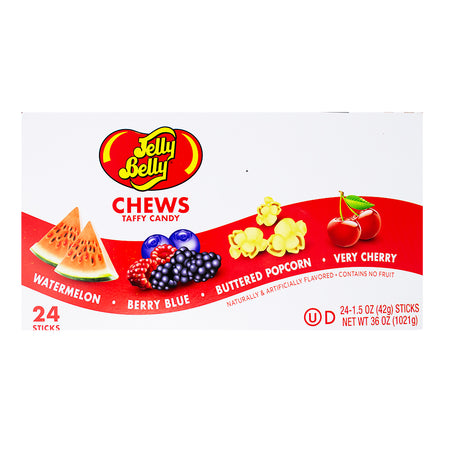 Jelly Belly Chews - 1.5oz - Jelly Belly - Jelly Belly Candy - Jelly Beans - Jelly Belly Chews - Chewy Fruit Candy - Chewy Candy
