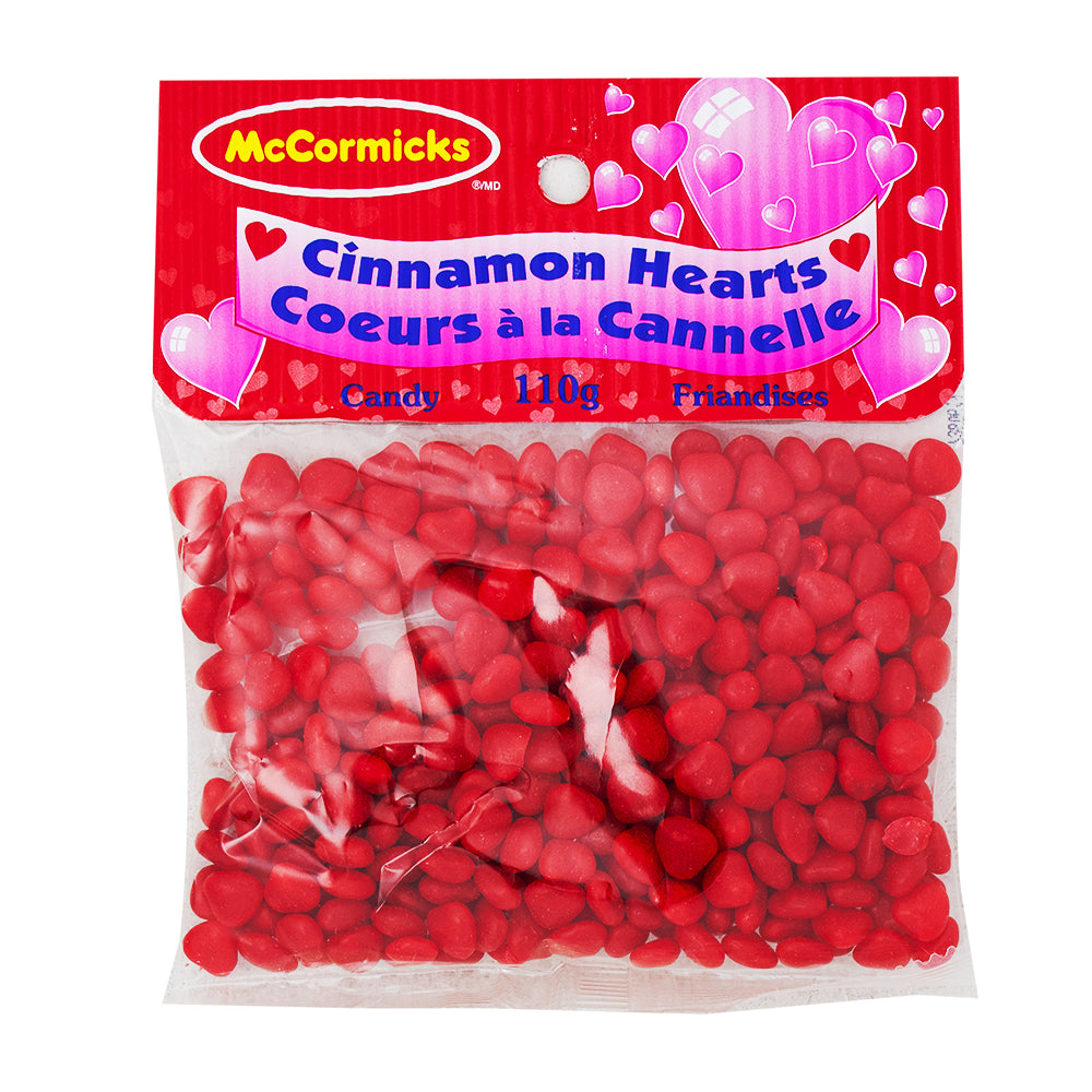 McCormick's Cinnamon Hearts  Valentine's Day Candy – Candy Funhouse CA