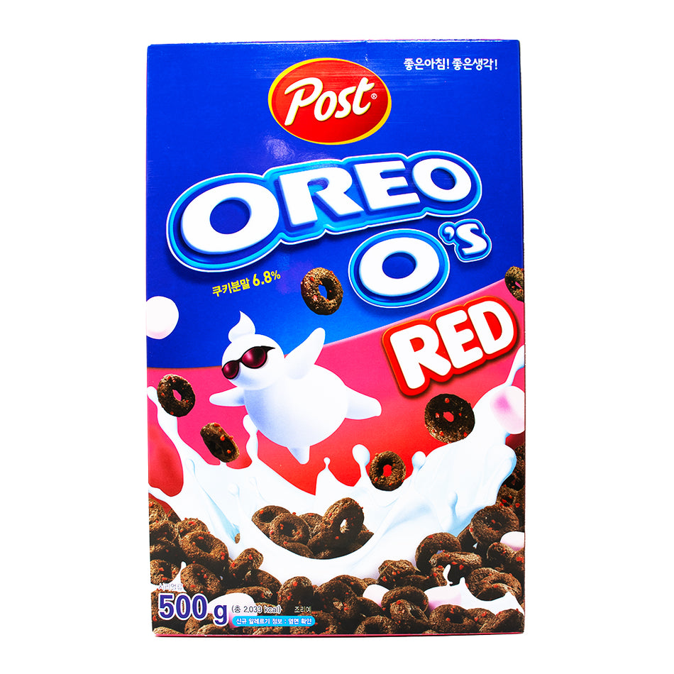 Oreo O's Red Chocolate Strawberry Cereal (Korea) - 500g