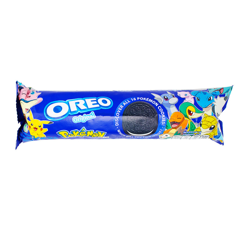 Oreo Original Pokemon Cookies - 119.6g - Oreo - Oreo Cookie - Oreos - Pokemon Cookies - Pokemon Candy - Oreo Pokemon - Pokemon Oreo - Oreo Pokemon Cookies