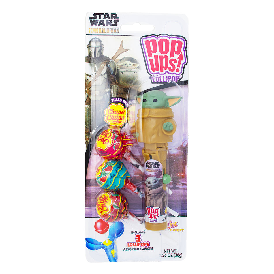 Star Wars Mandalorian Pop-Ups Lollipop Set - 36g