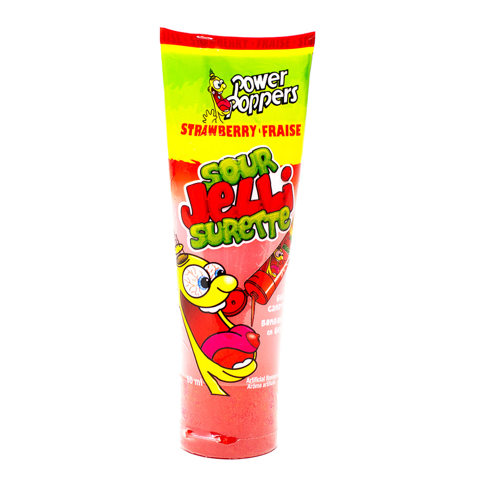 Power Poppers Sour Jelli - 2oz - Power Poppers Sour Jelly - Sour Candy - Jelly Slime - Jelly Candy