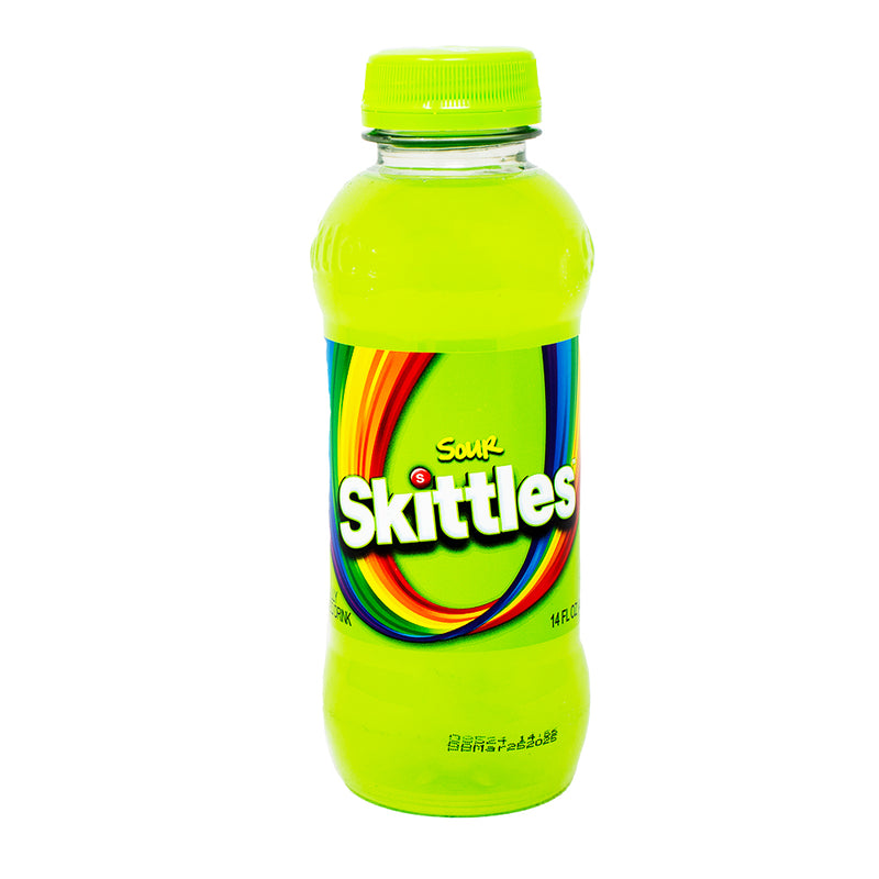 Skittles Sour Drink - 414mL - Skittles - Skittles Candy Skittles Drink - Skittles Beverage - Sour Skittles - Sour Skittles Drink - Sour Skittles Beverage
