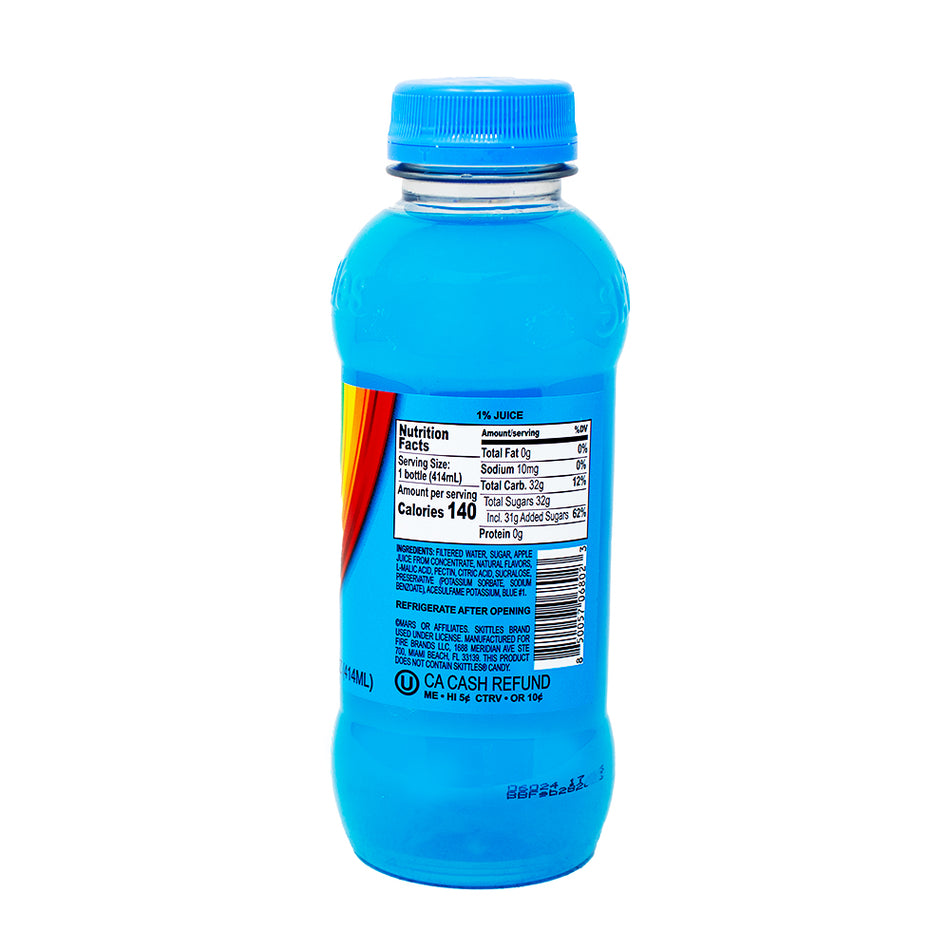 Skittles Tropical Drink - 414mL  Nutrition Facts Ingredients