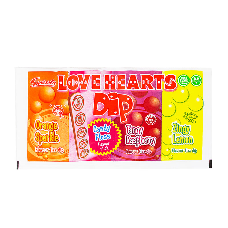 Swizzels Love Hearts Dip (UK) - 23g
