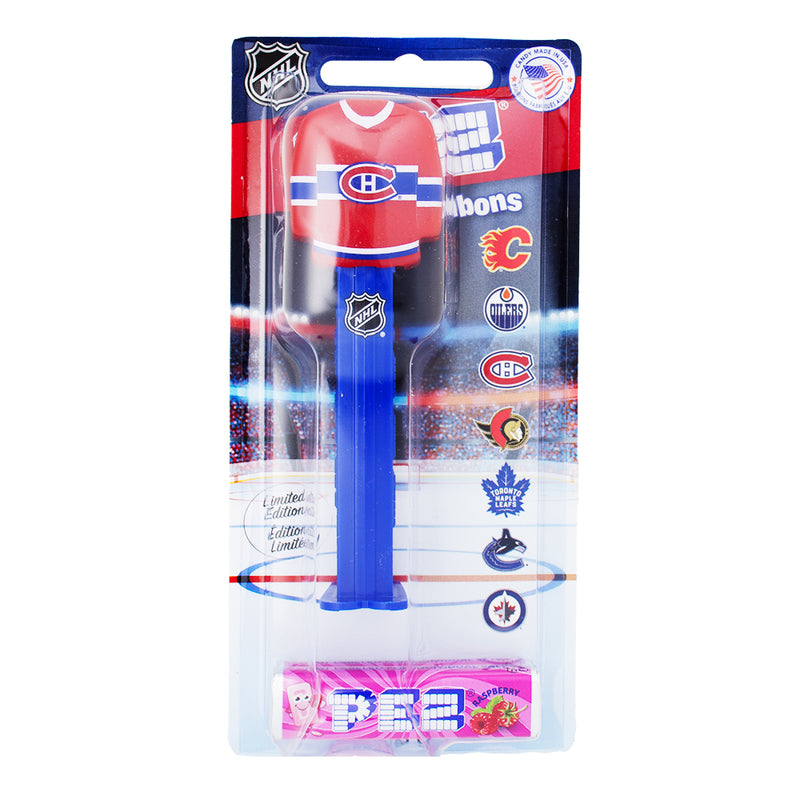 Pez NHL Jersey Canadiens - PEZ - PEZ Candy - PEZ Dispenser - NHL Candy - NHL Jersey - PEZ Dispensers - Candy PEZ Dispensers - PEZ Candy Dispenser - PEZ Dispenser Canada