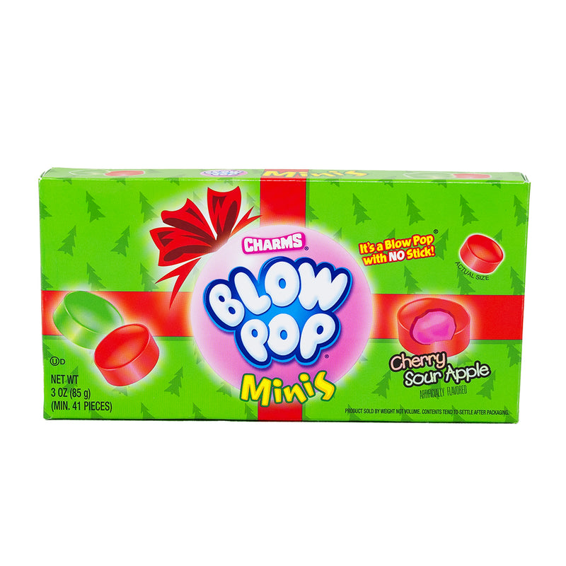 Charms Blow Pop Minis Christmas Theatre Pack - 3oz