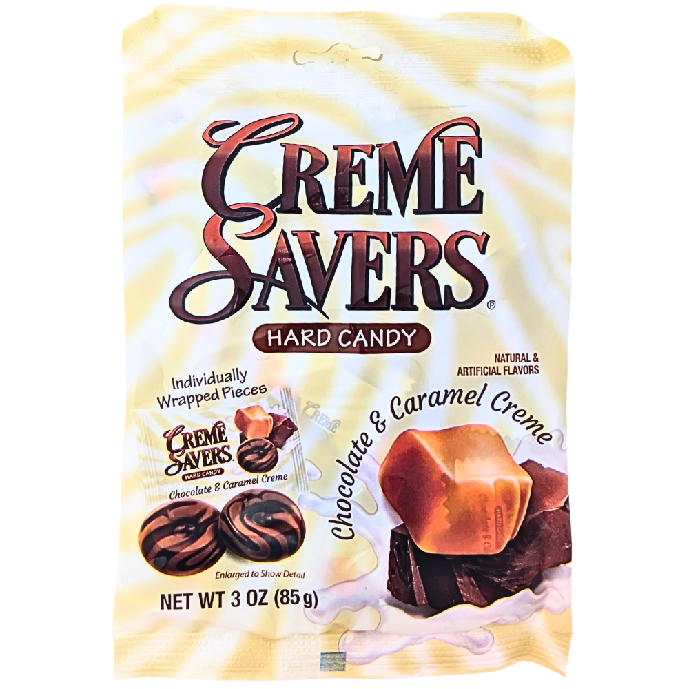 Creme Savers Chocolate & Caramel - 3oz | Candy Funhouse – Candy