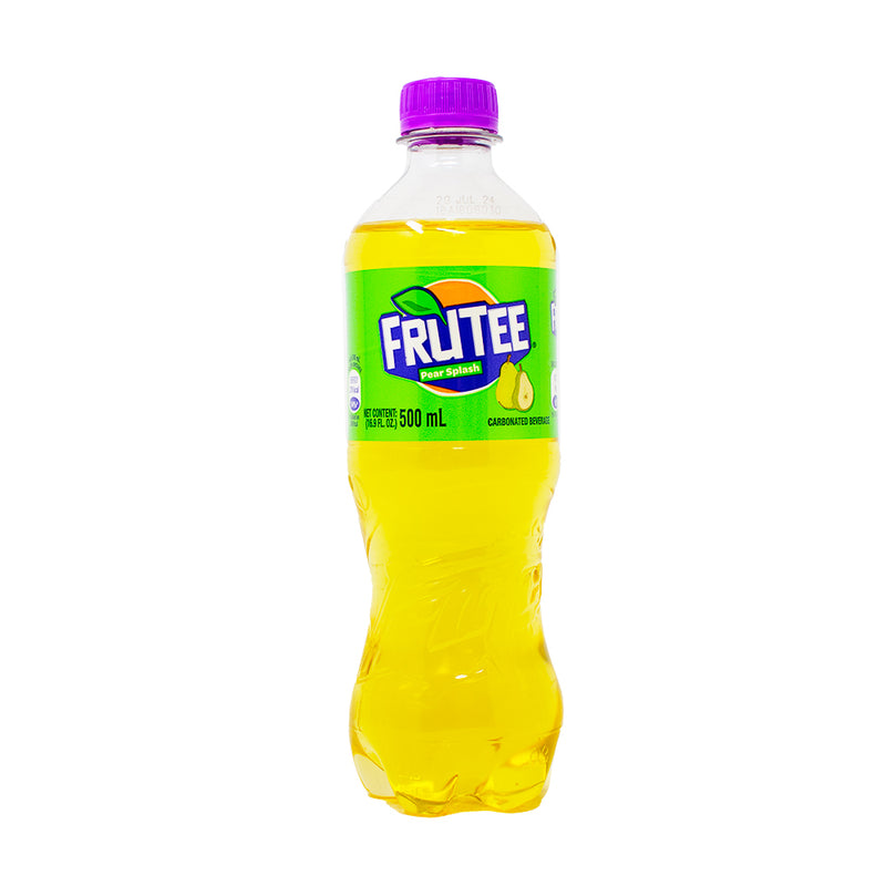 Frutee Pear Splash Soda (Barbados) - 500mL - Frutee - Pear Drink - Soda - Fruit Soda - Frutee Soda