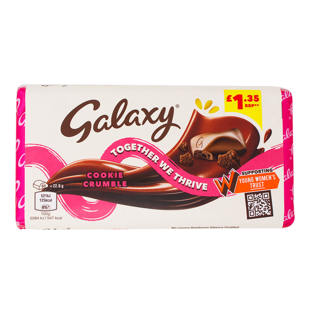 Galaxy Cookie Crumble English Chocolate Bars Candy Funhouse Candy galaxy-cookie-crumble-english-chocolate-bars-candy-funhouse-candy