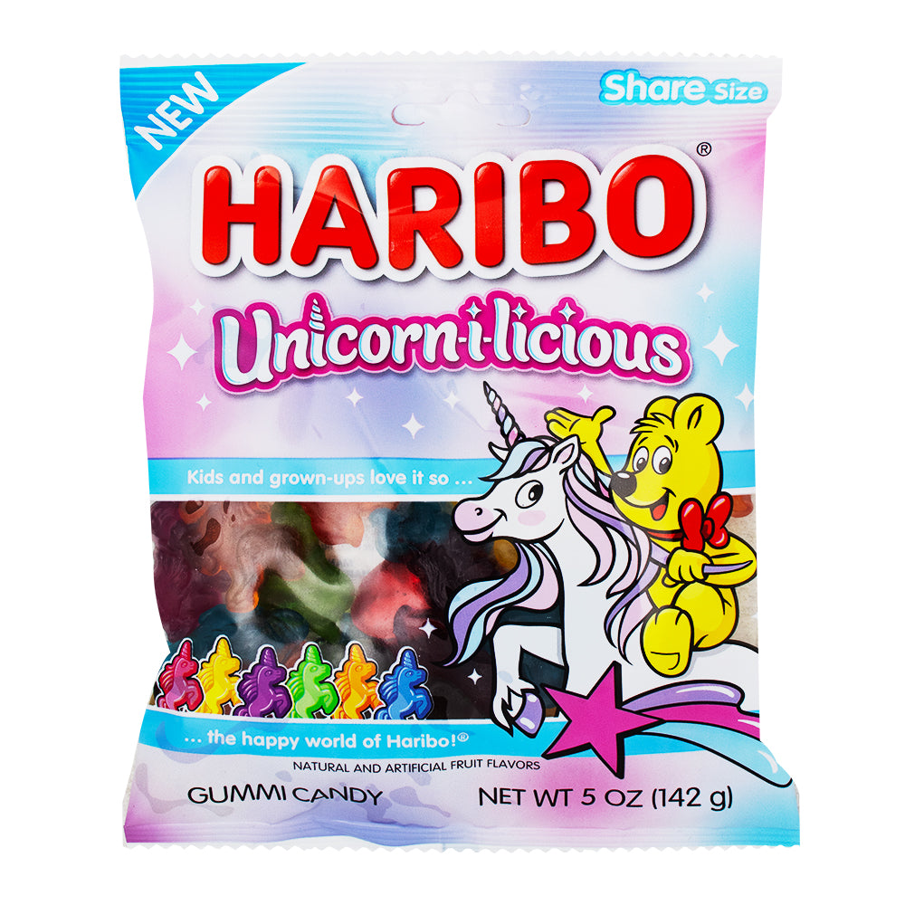 Haribo Unicorn-I-Licious - 5oz | Candy Funhouse – Candy Funhouse CA