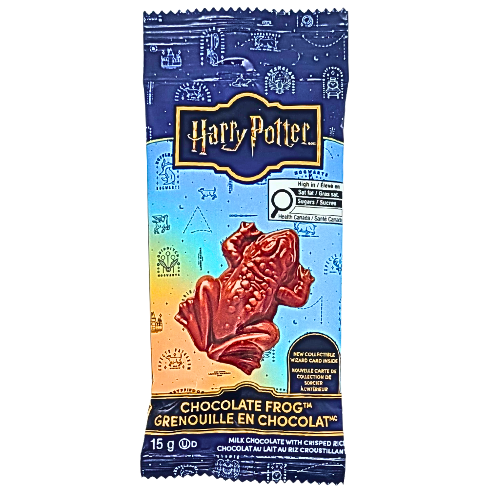 Harry Potter Chocolate Frog - 15g | Candy Funhouse – Candy Funhouse CA