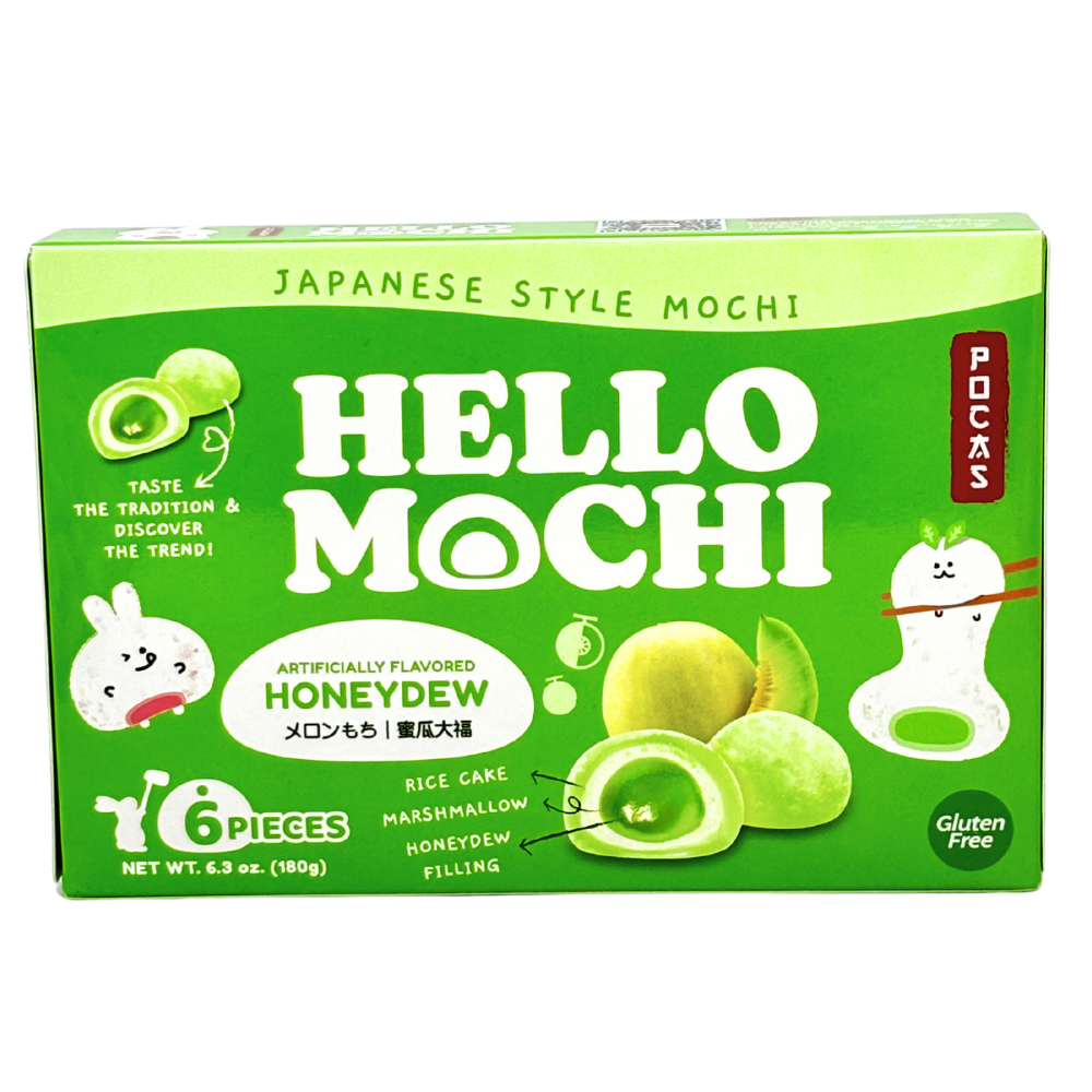Hello Mochi Honeydew - 6.3oz | Candy Funhouse – Candy Funhouse CA Hello Mochi Honeydew - 6.3oz | Candy Funhouse – Candy Funhouse CA
