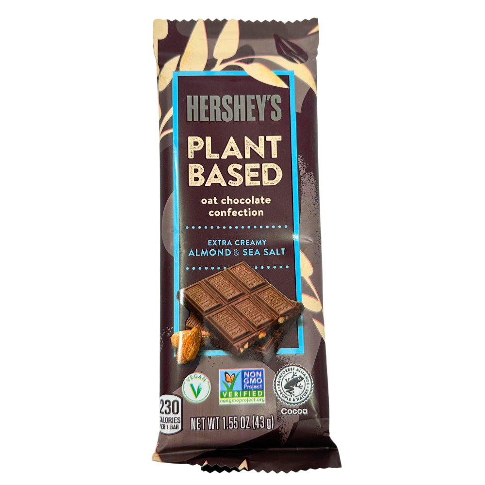 Hershey's Plant Based Oat Chocolate Almond Sea Salt Candy - Main Image