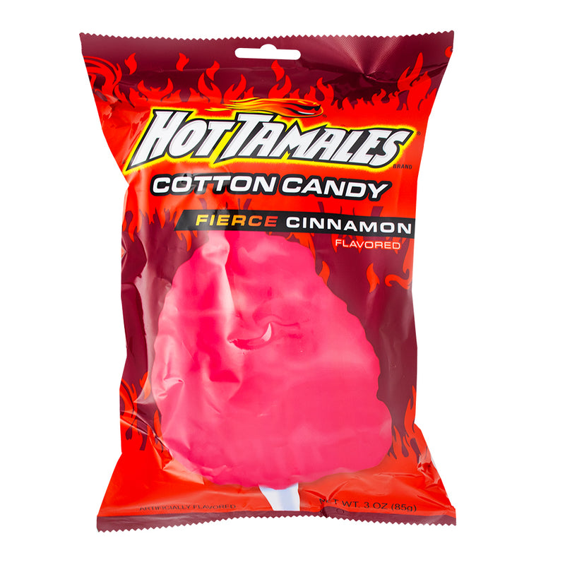Hot Tamales Cotton Candy - 3oz Nutrition Facts Ingredients - Cotton Candy - Hot Tamales - Hot Tamales Candy