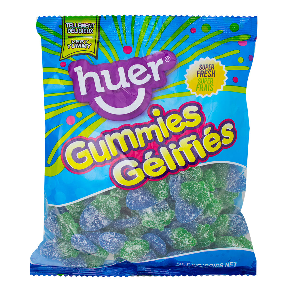 Huer Sour Blue Raspberries Gummy Candy 1kg Candy Funhouse Candy