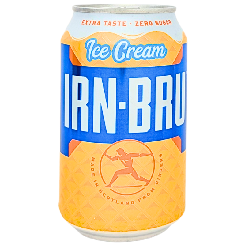 Irn Bru Ice Cream Zero Sugar (UK) - 355mL