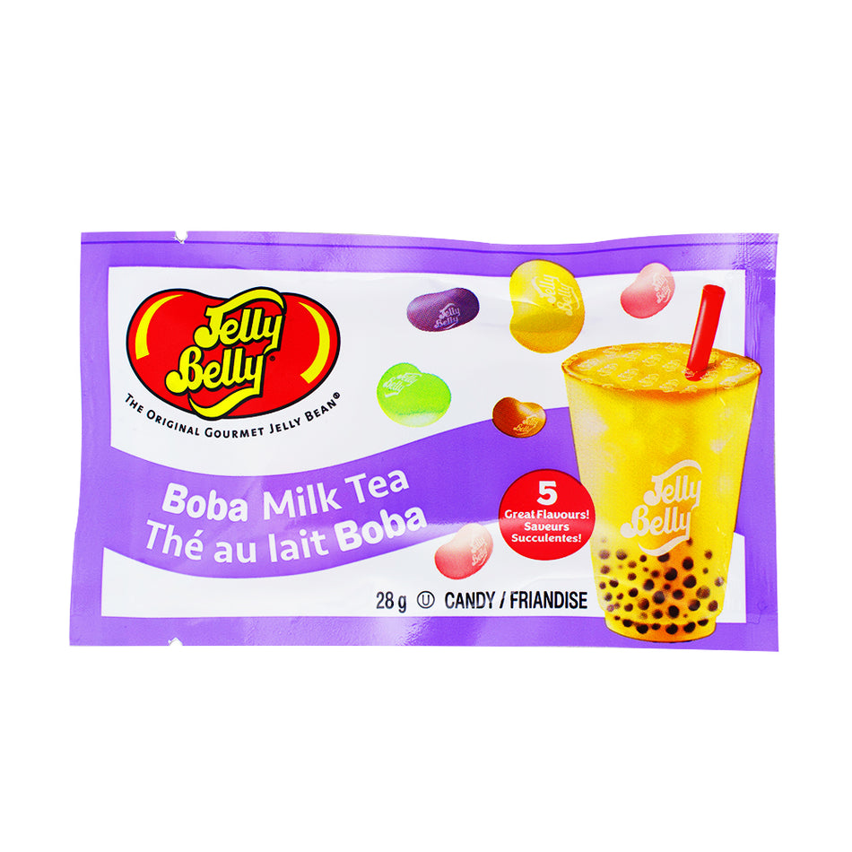 Jelly Belly Boba Milk Tea - 28g - Jelly Belly - Jelly Beans - Retro Candy - Boba Tea